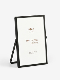 Фоторамка "Воспоминание" металлическая черная матовая MBM HOME модель PH-13 BLACK Фото