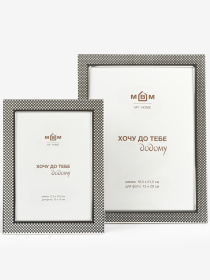 Фоторамка "Дежавю" металева срібна MBM HOME модель PH-14 SILVER Фоторамка "Дежавю" металева срібна MBM HOME модель PH-14 SILVER Фото