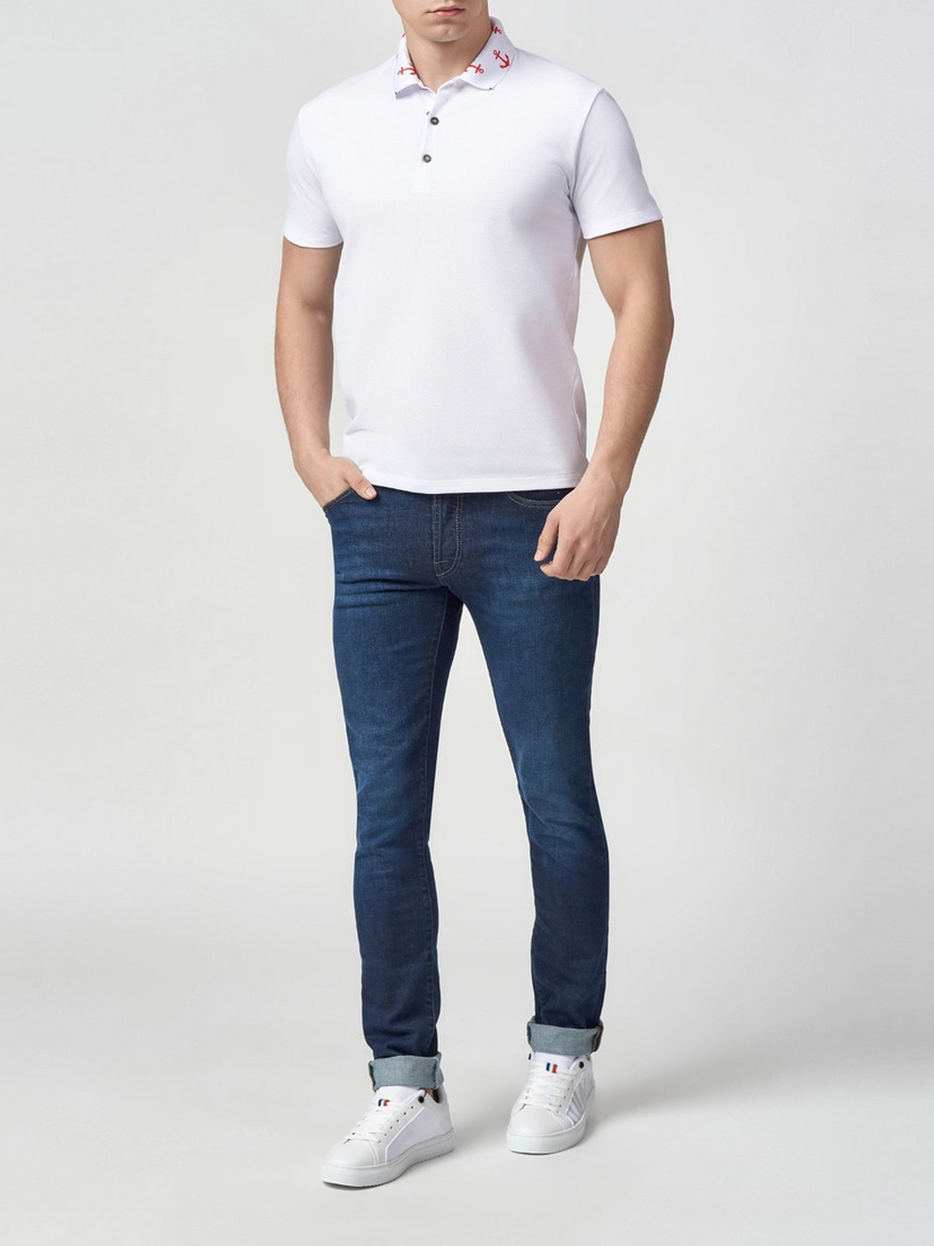 Поло Geronimo модель 2022t7_White Фото