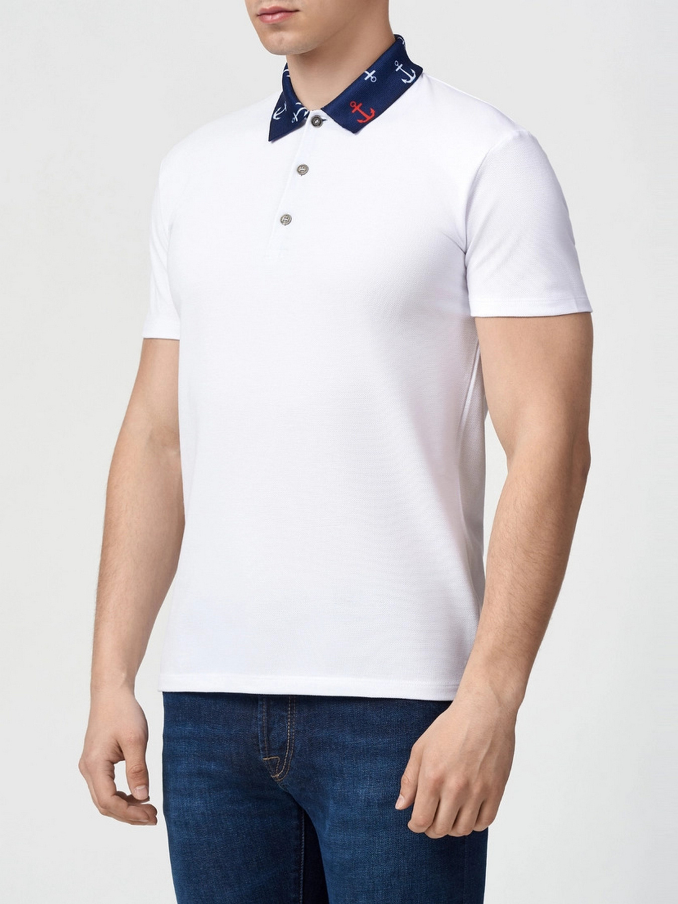 Поло Geronimo модель 2022t7_Blue Фото