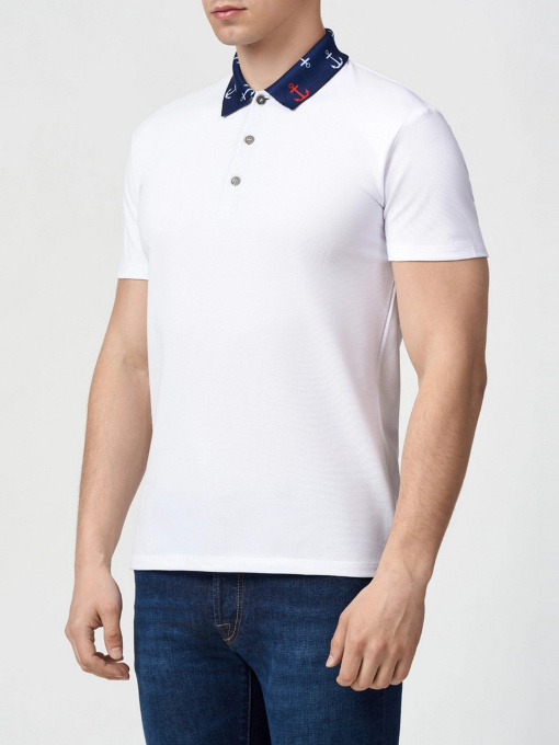 Поло Geronimo модель 2022t7_Blue Фото