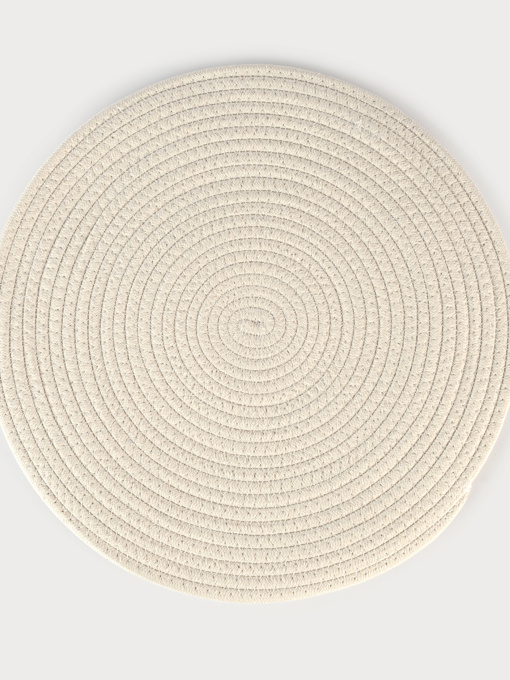 Коврик сервировочный хлопковый кремовый MBM MY HOME модель TH-35 CREAM Фото