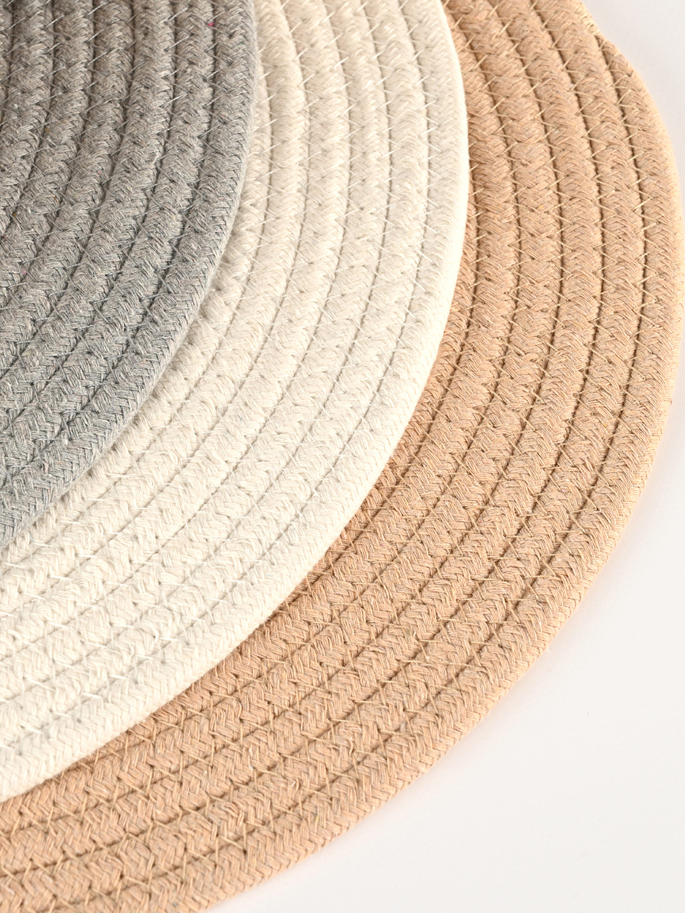 Коврик сервировочный хлопковый серый MBM MY HOME модель TH-35 GRAY Фото