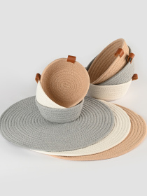 Килимок сервірувальний бавовняний сірий MBM HOME модель TH-35 GRAY Фото