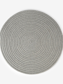 Килимок сервірувальний бавовняний сірий MBM HOME модель TH-35 GRAY Фото