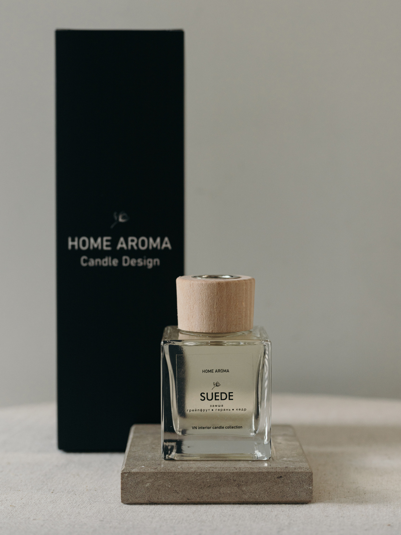 Аромадифузор "SUEDE"з паличками, для дому Candle Design модель 150.0004 Аромадифузор "SUEDE"з паличками, для дому Candle Design модель 150.0004 Фото