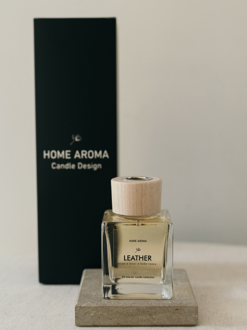 Аромадиффузор "LEATHER" с палочками, для дома Candle Design модель 150.0005 Фото