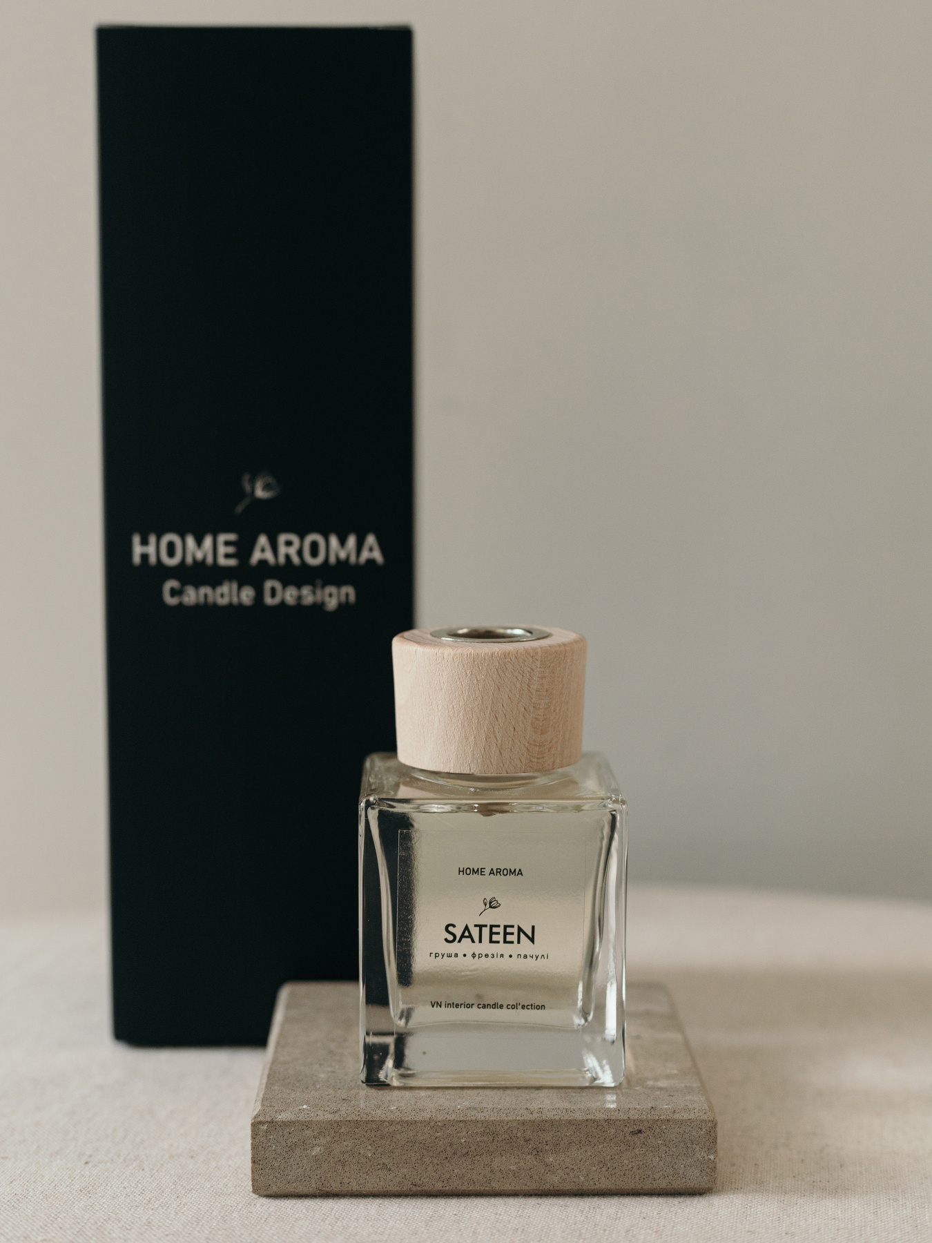 Аромадифузор "SATEEN"з паличками, для дому Candle Design модель 150.0003 Аромадифузор "SATEEN"з паличками, для дому Candle Design модель 150.0003 Фото