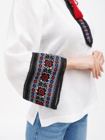 Вышитая рубашка Golden Trinity модель TRA03 Фото