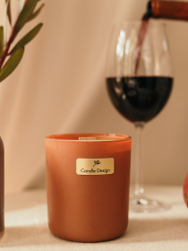 Ароматична свічка "Гранатове вино", Аромат: Pomegranate Bitters (Гранатове вино) Candle Design модель 210.0003 Фото