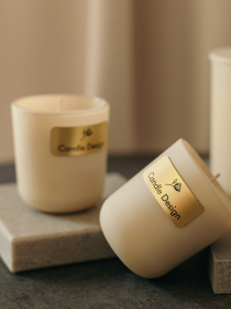 Свічка парфумована "Спокуса", з натурального соєвого воску Candle Design модель 210.0008 Фото