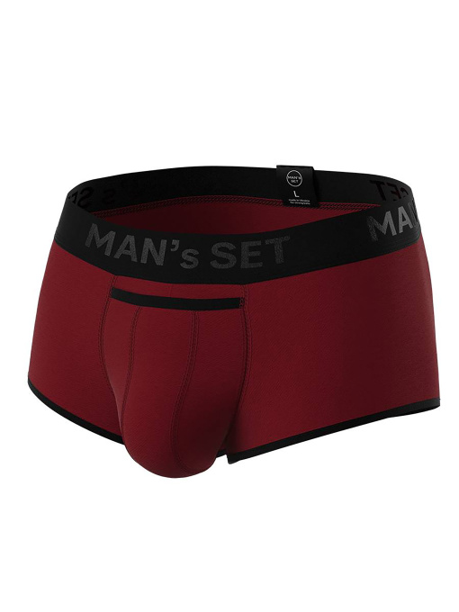 Труси MAN's SET Anatomic Sport модель AnatomicSportBurgundyMNSTPNT Фото