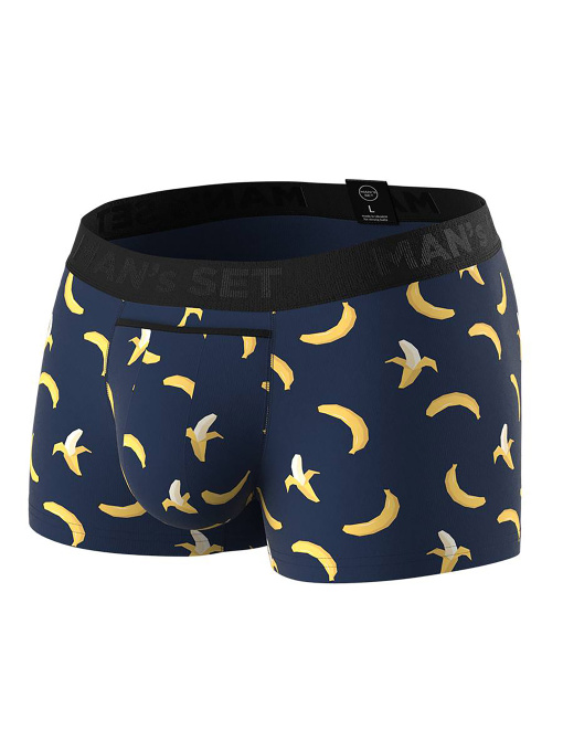 Трусы MAN's SET Anatomic Classic 1.2 модель Classic1.2DarkBlueBananasMNSTPNT Фото