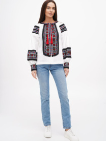 Вышитая рубашка Golden Trinity модель TRA04 Фото