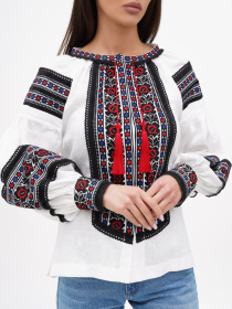 Вышитая рубашка Golden Trinity модель TRA04 Фото