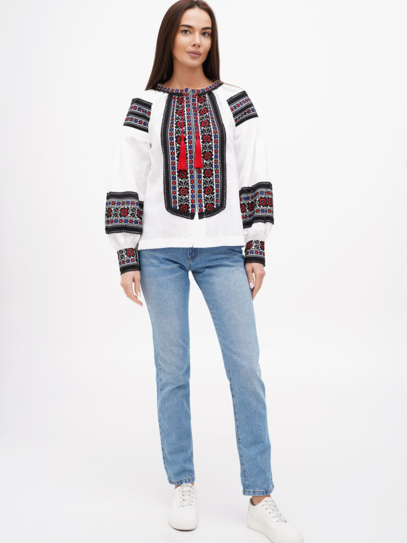 Вышитая рубашка Golden Trinity модель TRA04 Фото