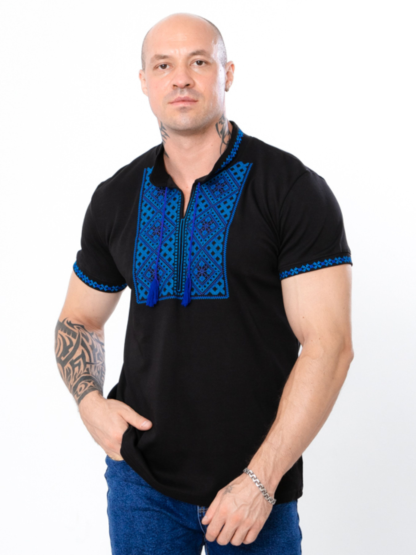 Вышитая рубашка Носи своє модель 8606-015-22-2-bryuzovij Фото