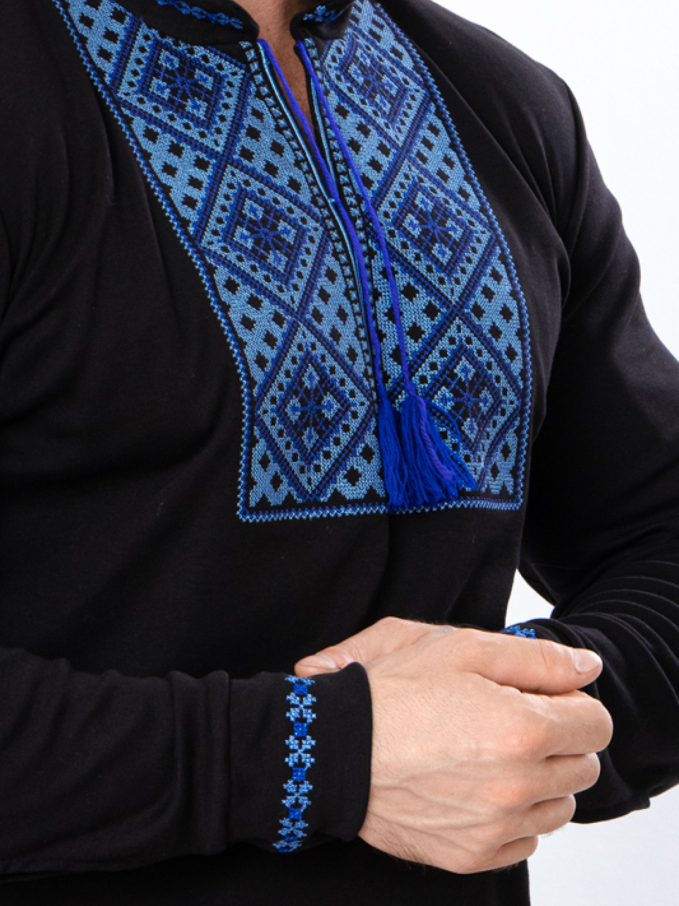 Вишита сорочка Носи своє модель 8605-015-22-2-blakitnij Фото