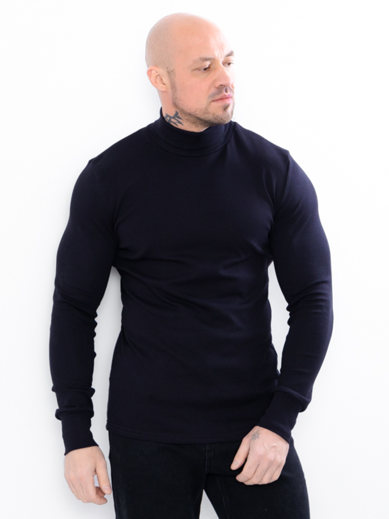 Водолазка Носи своє модель 8095-040-chornilxno-sinj Фото