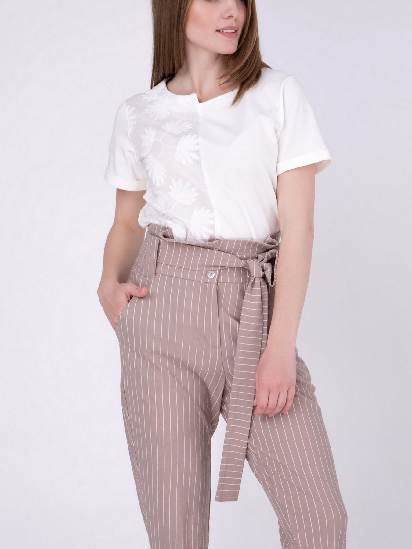 Повседневные штаны RicaMare модель RM1970-19-1DP Повседневные штаны RicaMare модель RM1970-19-1DP Фото