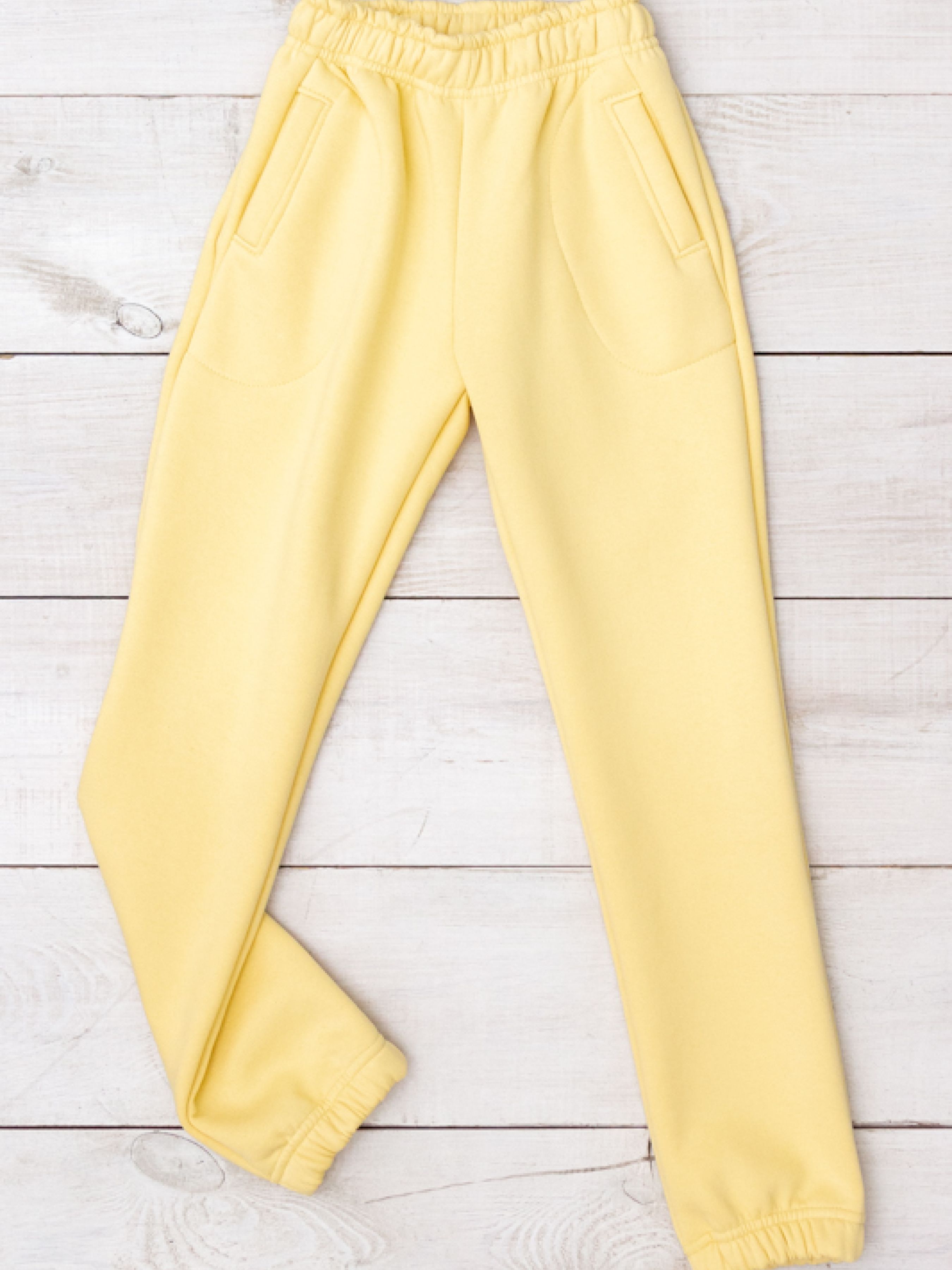 Бавовняні Дитячі Джогери Носи своє  (6060-025-3-svtlo-psochnij) колір жовтий