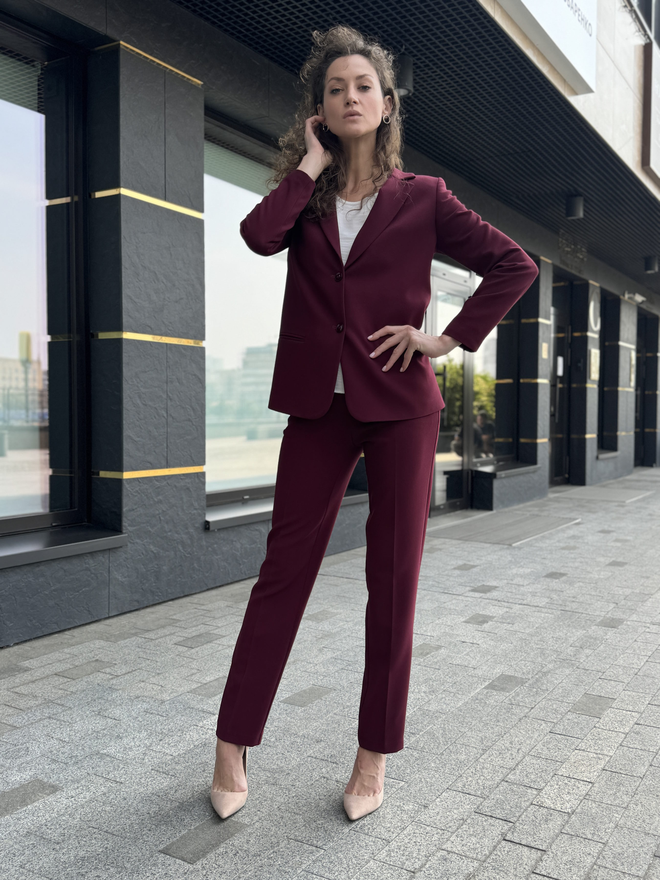 Классические штаны CAT ORANGE модель 7187c Фото