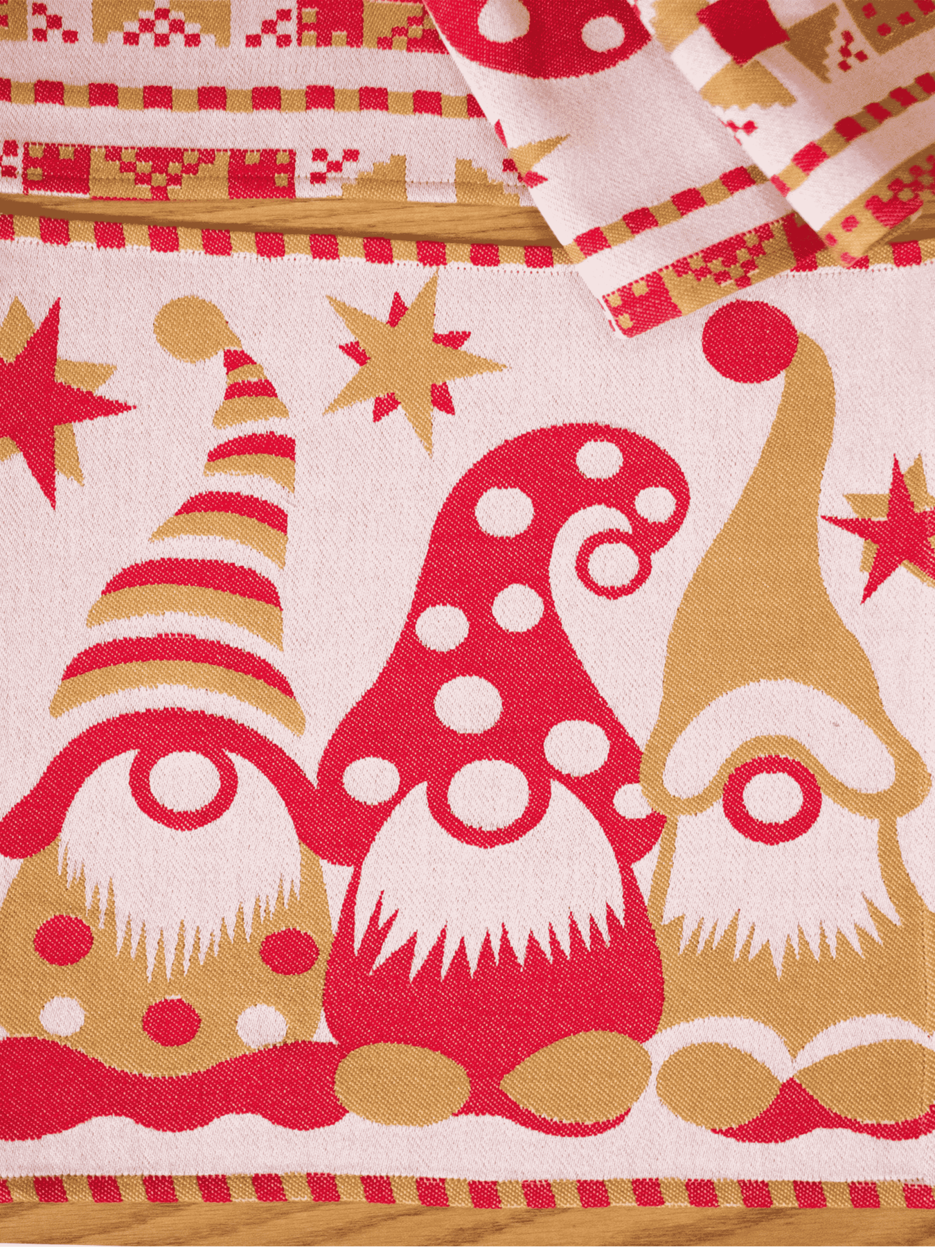 Новорічний комплект серветок "Гноми" 2шт. Едельвіка модель 333-24-00 Фото