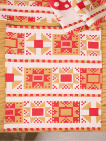 Новорічний комплект серветок "Гноми" 2шт. Едельвіка модель 333-24-00 Фото