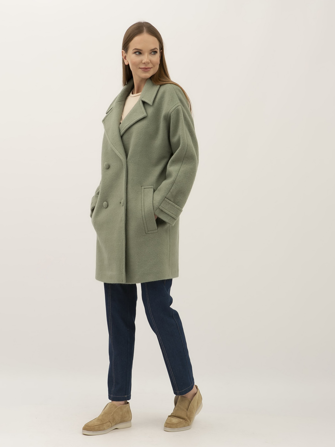 Пальто Lesia модель OliveAmare04WMNSCTLS Фото
