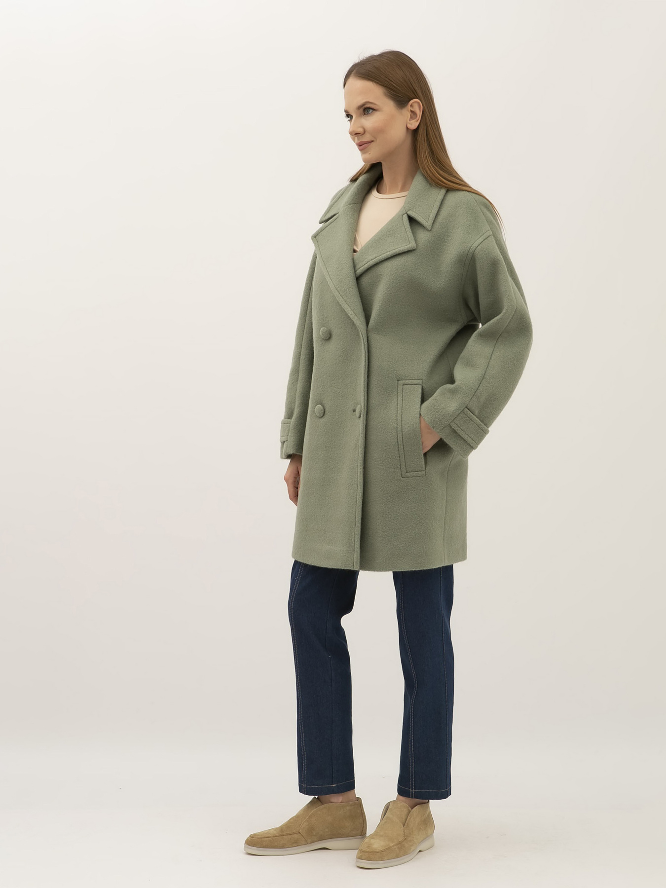 Пальто Lesia модель OliveAmare04WMNSCTLS Фото