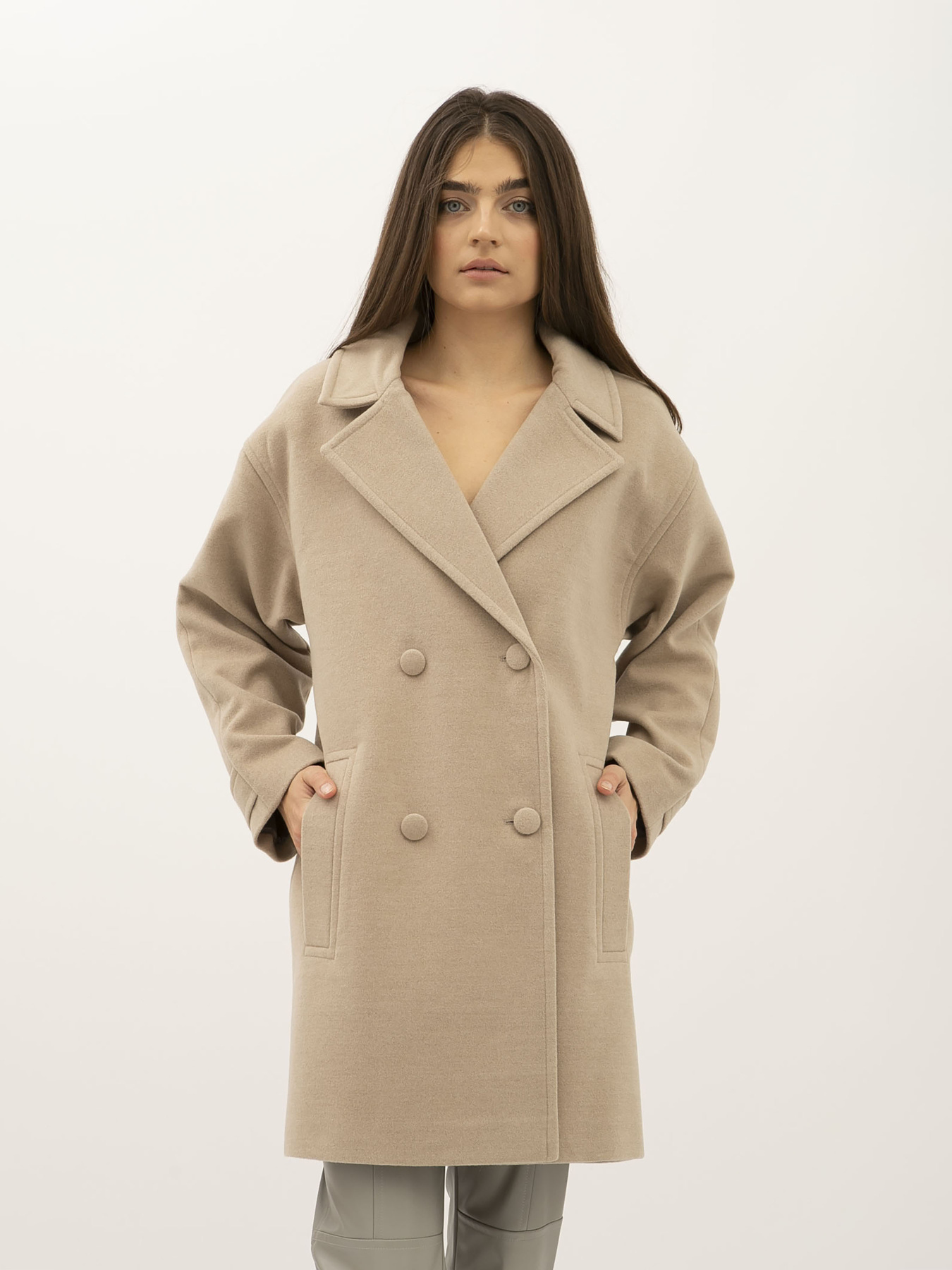 Пальто Lesia модель BeigeAmare05WMNSCTLS Фото