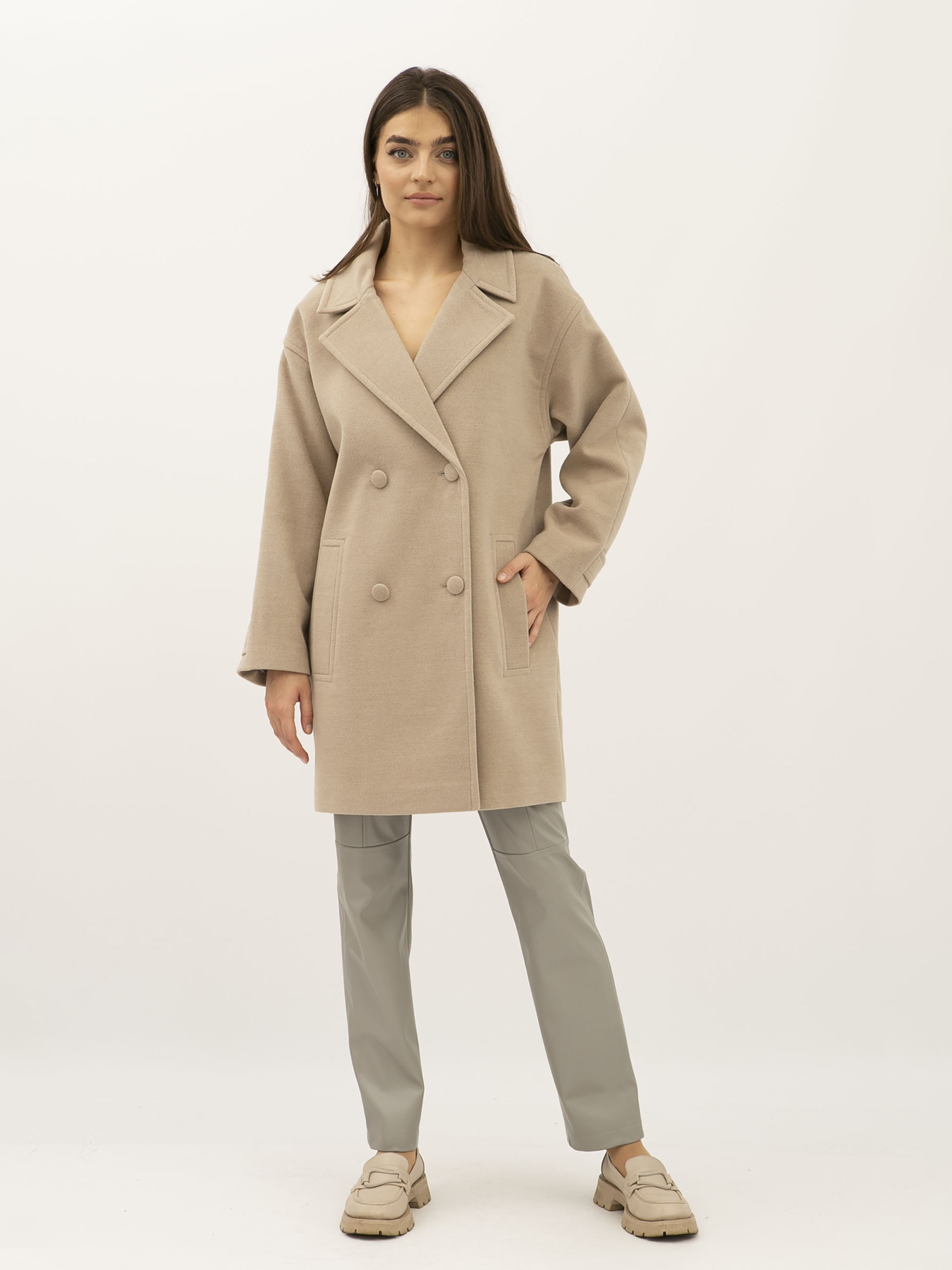 Пальто Lesia модель BeigeAmare05WMNSCTLS Фото