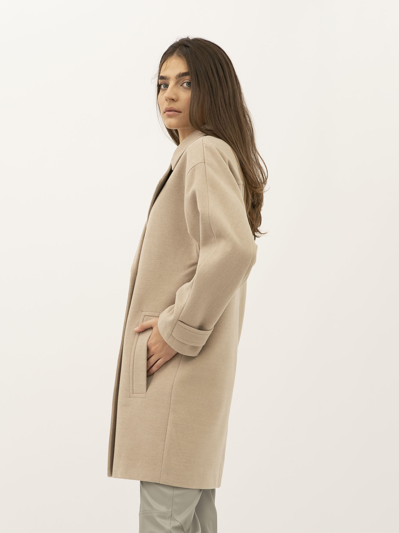 Пальто Lesia модель BeigeAmare05WMNSCTLS Фото