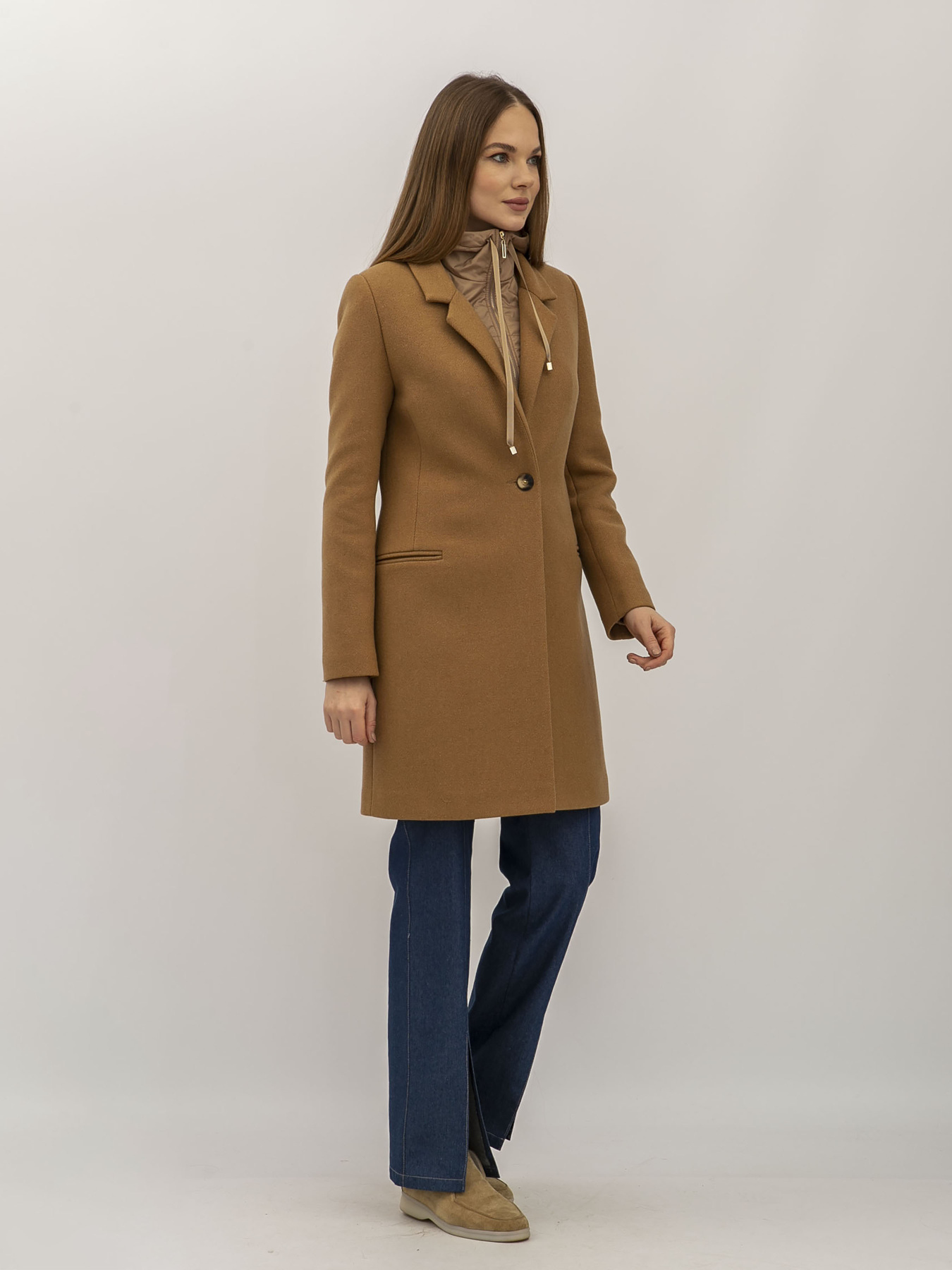 Пальто Lesia модель KaroBrownWMNSCTLS Фото