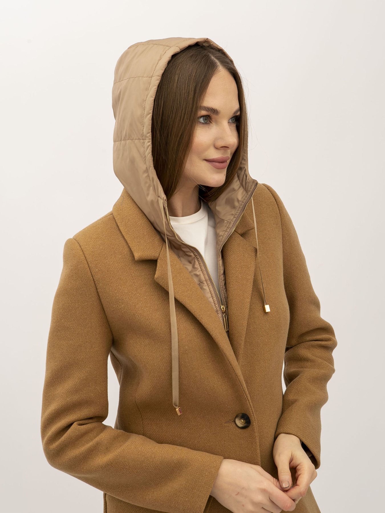 Пальто Lesia модель KaroBrownWMNSCTLS Фото