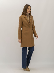 Пальто Lesia модель KaroBrownWMNSCTLS Фото
