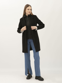 Пальто Lesia модель Karo01BlackWMNSCTLS Фото