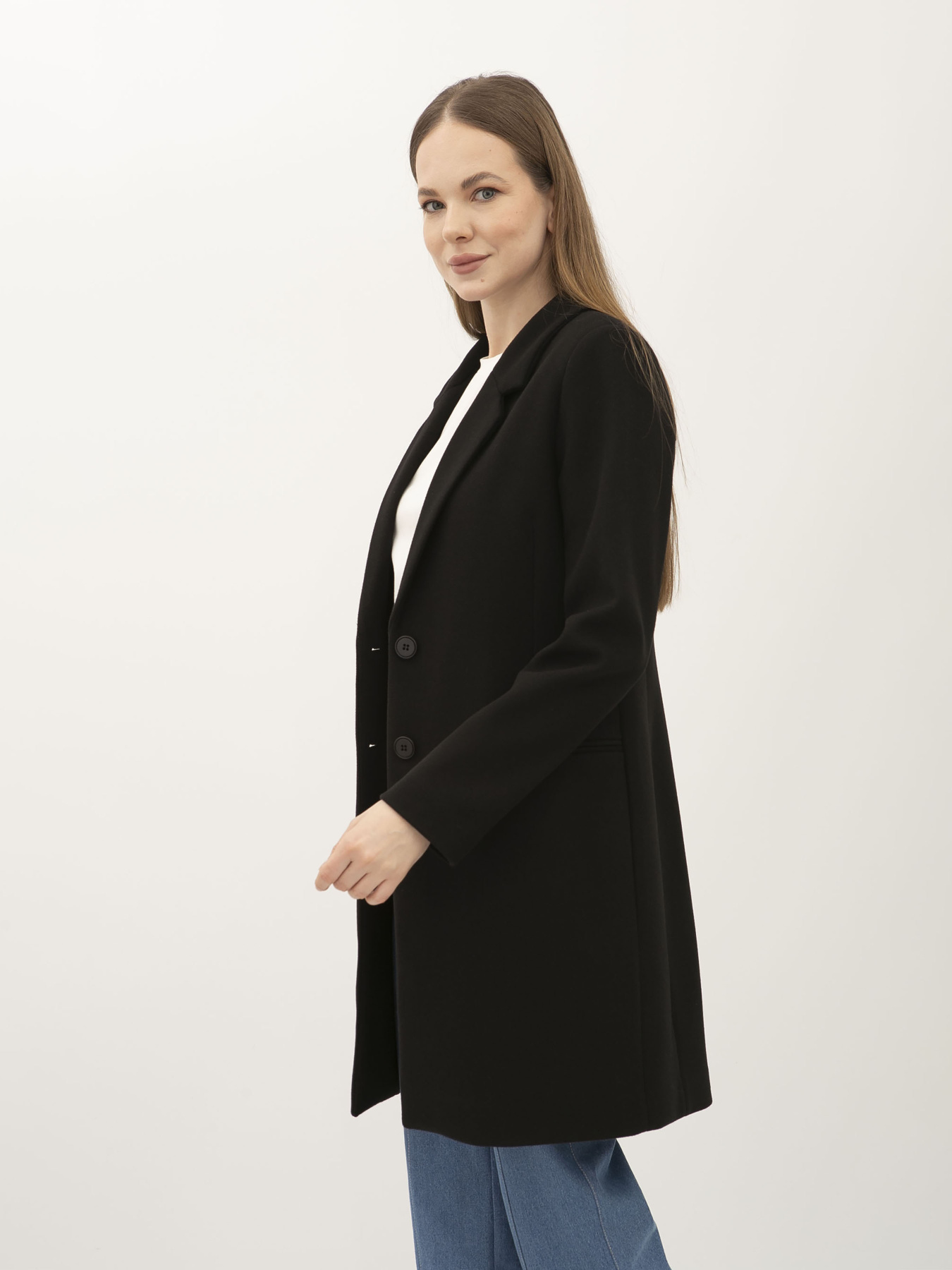 Пальто Lesia модель Karo01BlackWMNSCTLS Фото