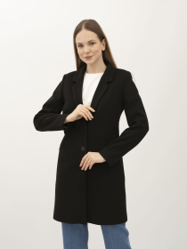 Пальто Lesia модель Karo01BlackWMNSCTLS Фото