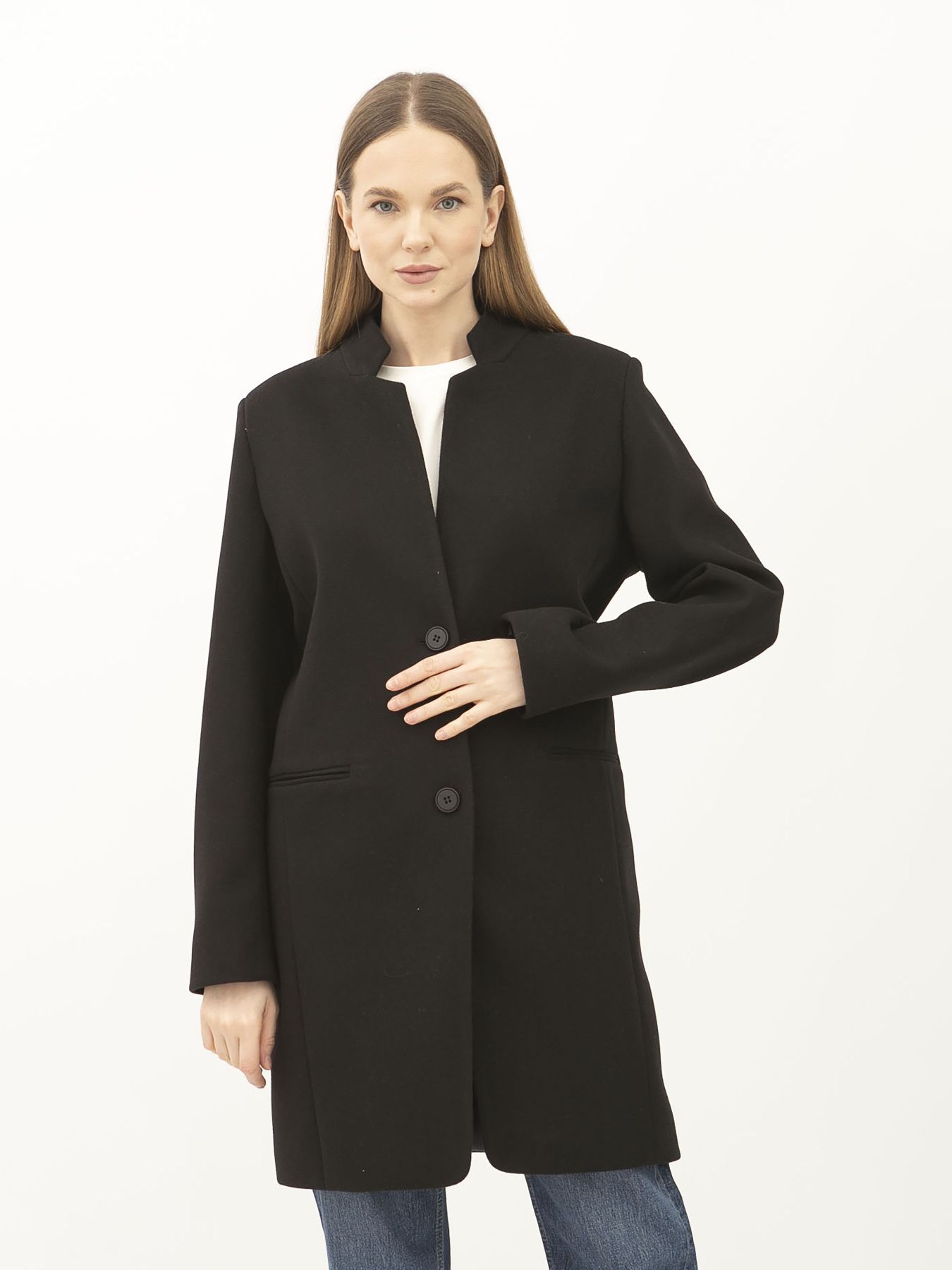 Пальто Lesia модель Klera02BlackWMNSCTLS Фото