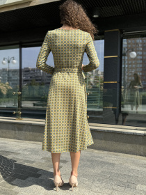 Платье миди CAT ORANGE модель 5801c Платье миди CAT ORANGE модель 5801c Фото