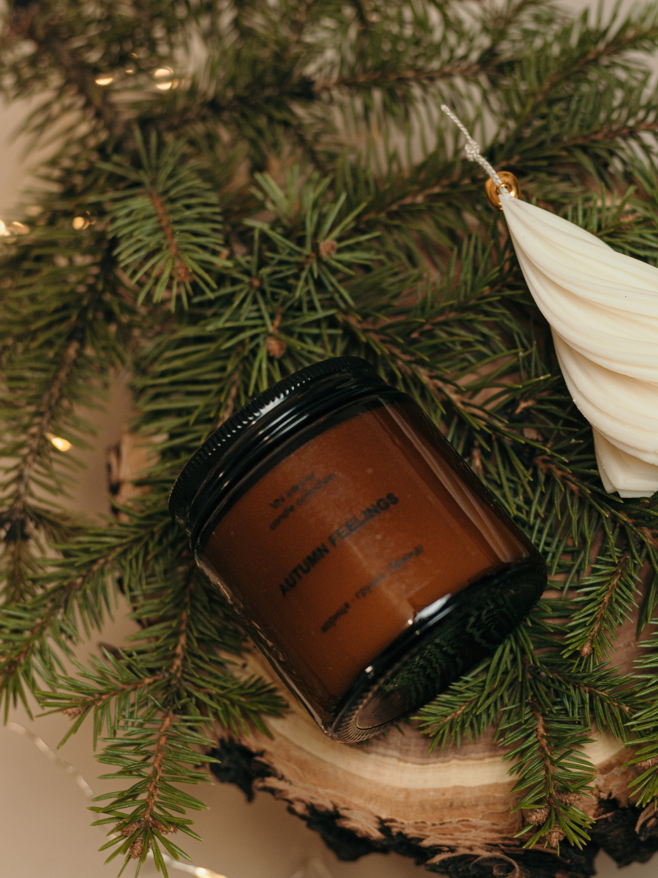 Аромасвечка в янтарной банке, аромат "сливочно-тыквенный" Candle Design модель 210.0016 Фото