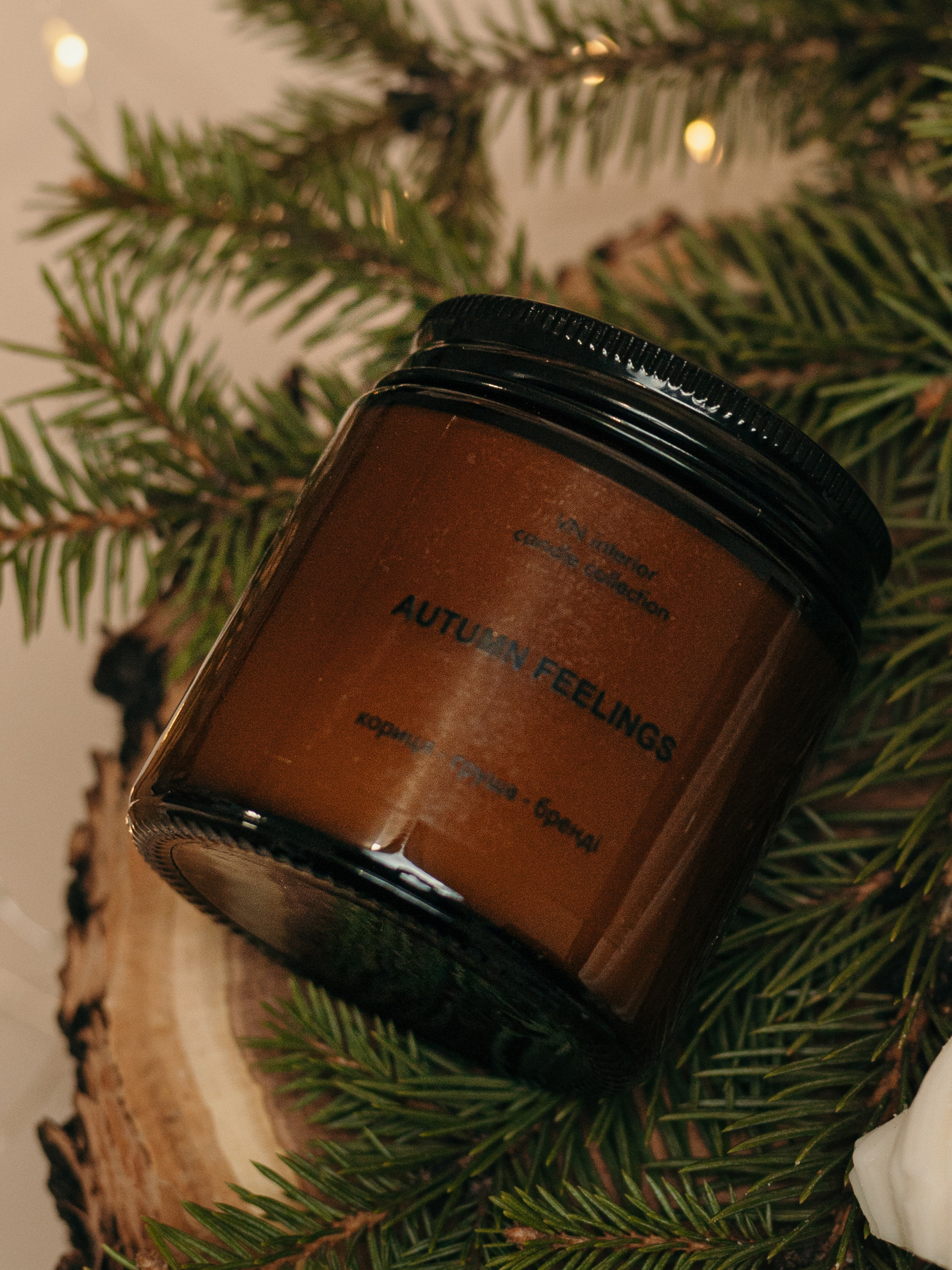 Аромасвечка в янтарной банке, аромат "сливочно-тыквенный" Candle Design модель 210.0016 Аромасвечка в янтарной банке, аромат "сливочно-тыквенный" Candle Design модель 210.0016 Фото