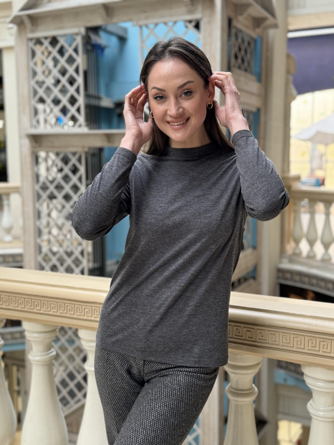 Лонгслів CAT ORANGE модель 1333c Фото