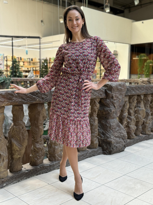 Сукня міді CAT ORANGE модель 5807p Фото