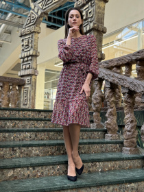 Сукня міді CAT ORANGE модель 5807p Фото