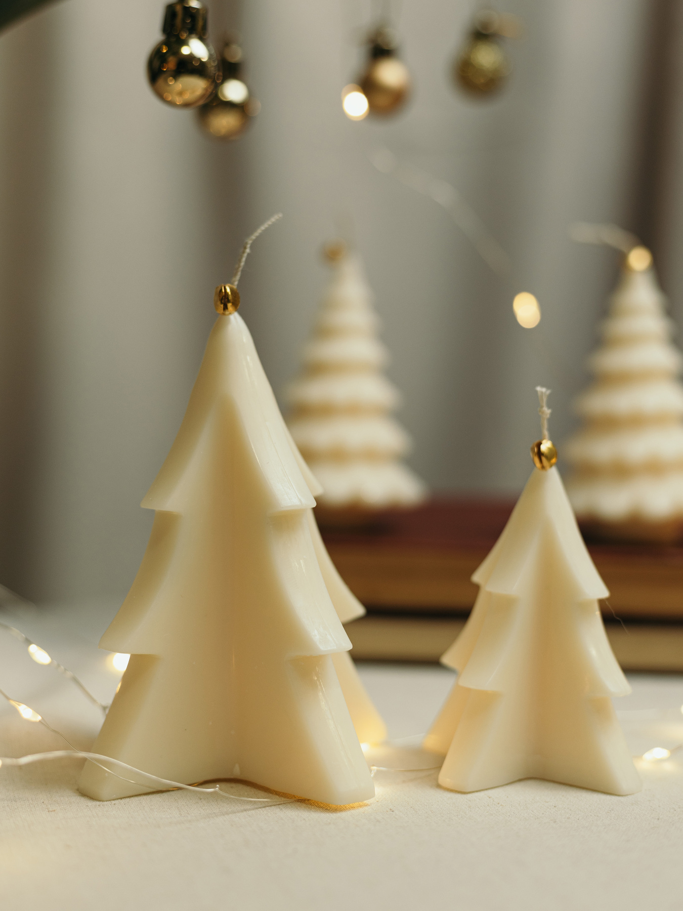 Аромасвічка "Ялинка лакшері M", аромат Dry Gin and Cypress (Сухий джин і кипарис) Candle Design модель 170.2015 Фото