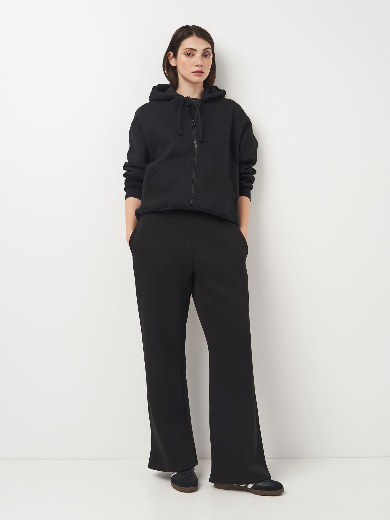 Худи Роза модель 240427_black Фото