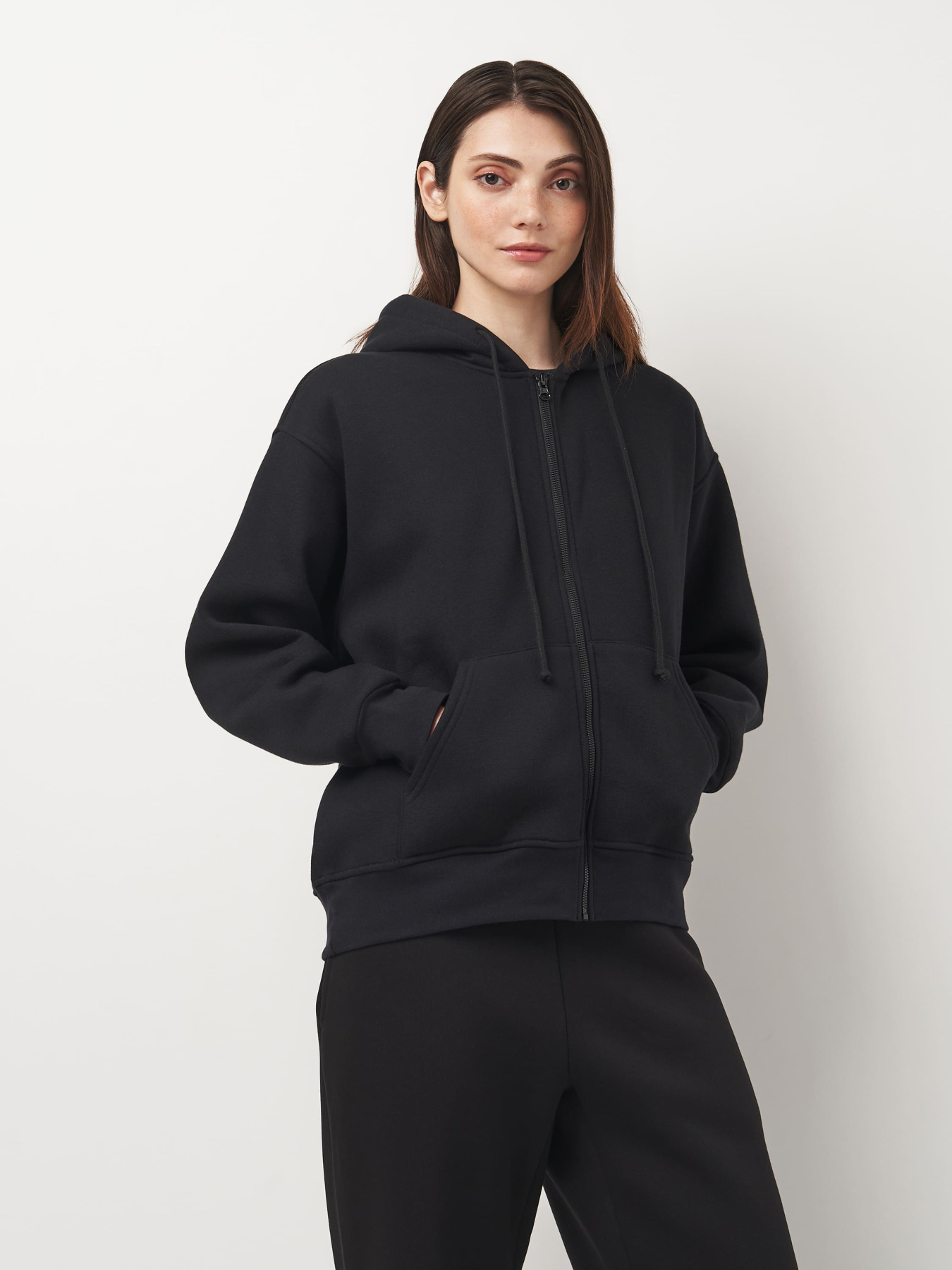 Худи Роза модель 240427_black Фото