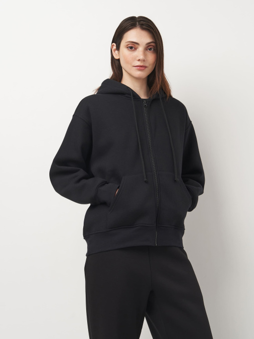 Худі Роза Модель 240427_black Фото